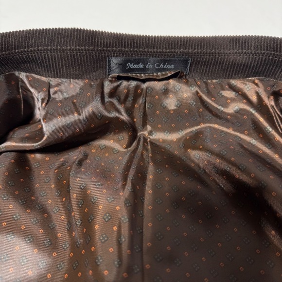 NEW Chaps Corduroy‎ Blazer Jacket Sport Coat Men's Size 42L Dark Brown - Picture 6 of 14